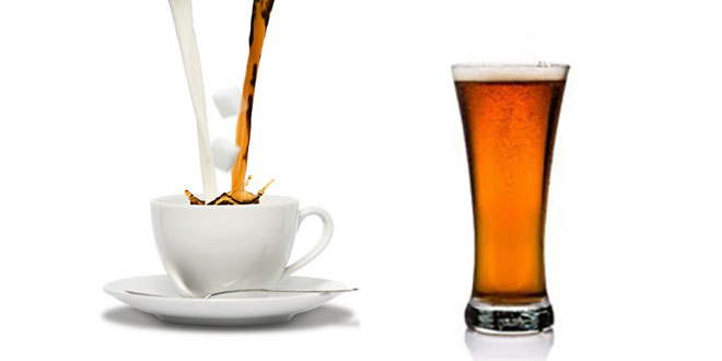 Cafea sau bere