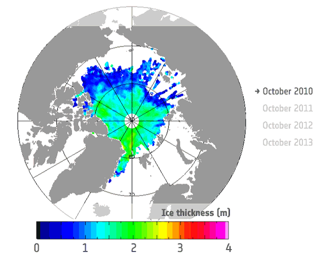sea-ice-CryoSat-2010-2013
