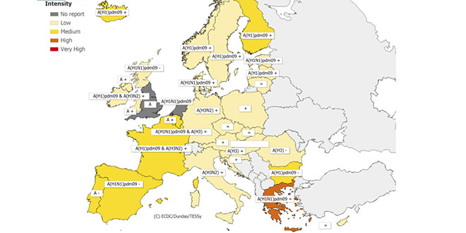 gripa in Europa