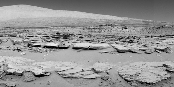 Muntele Sharp, Marte