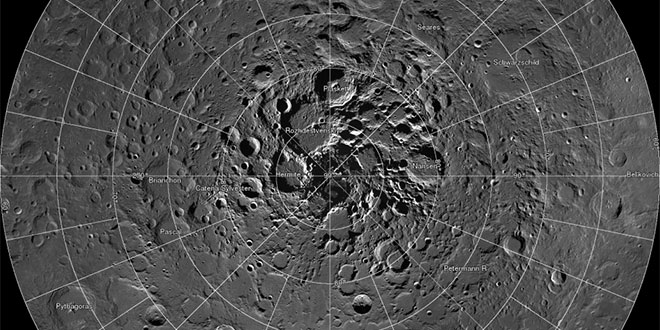 polul nord lunar