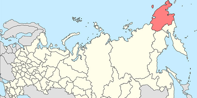 Regiunea Chukotka din Siberia