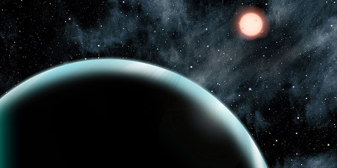 Kepler-421b are cel mai lung an / ilustrație David A. Aguilar (CfA)