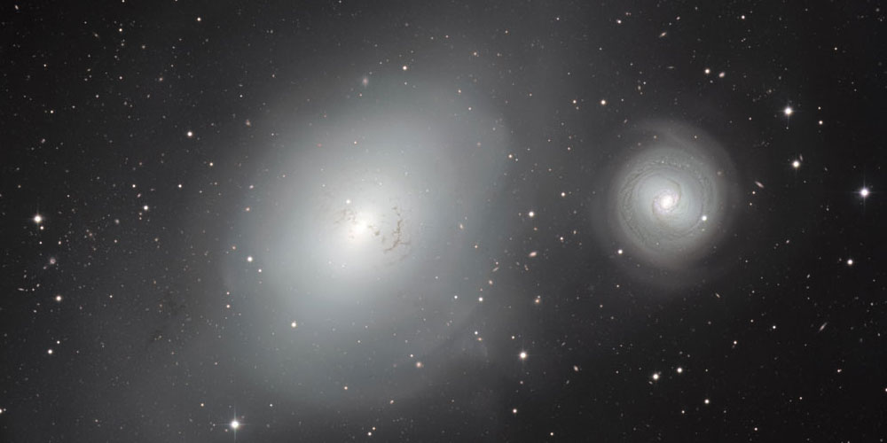 NGC 1316 și NGC 1317