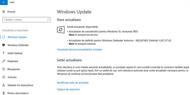 Windows 10 1803
